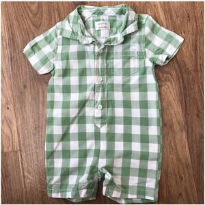 Gymboree Gingham Romper